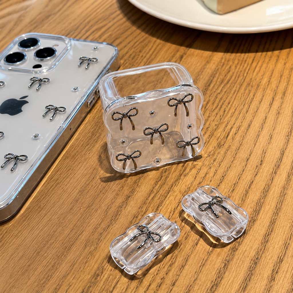 Bow Bliss Adapter Kit - with matching bow phone case charms