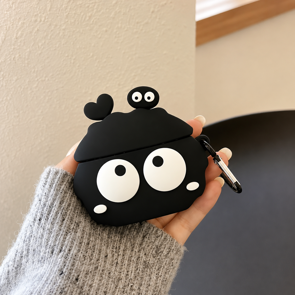 Buggy Eyes AirPod Case - front view