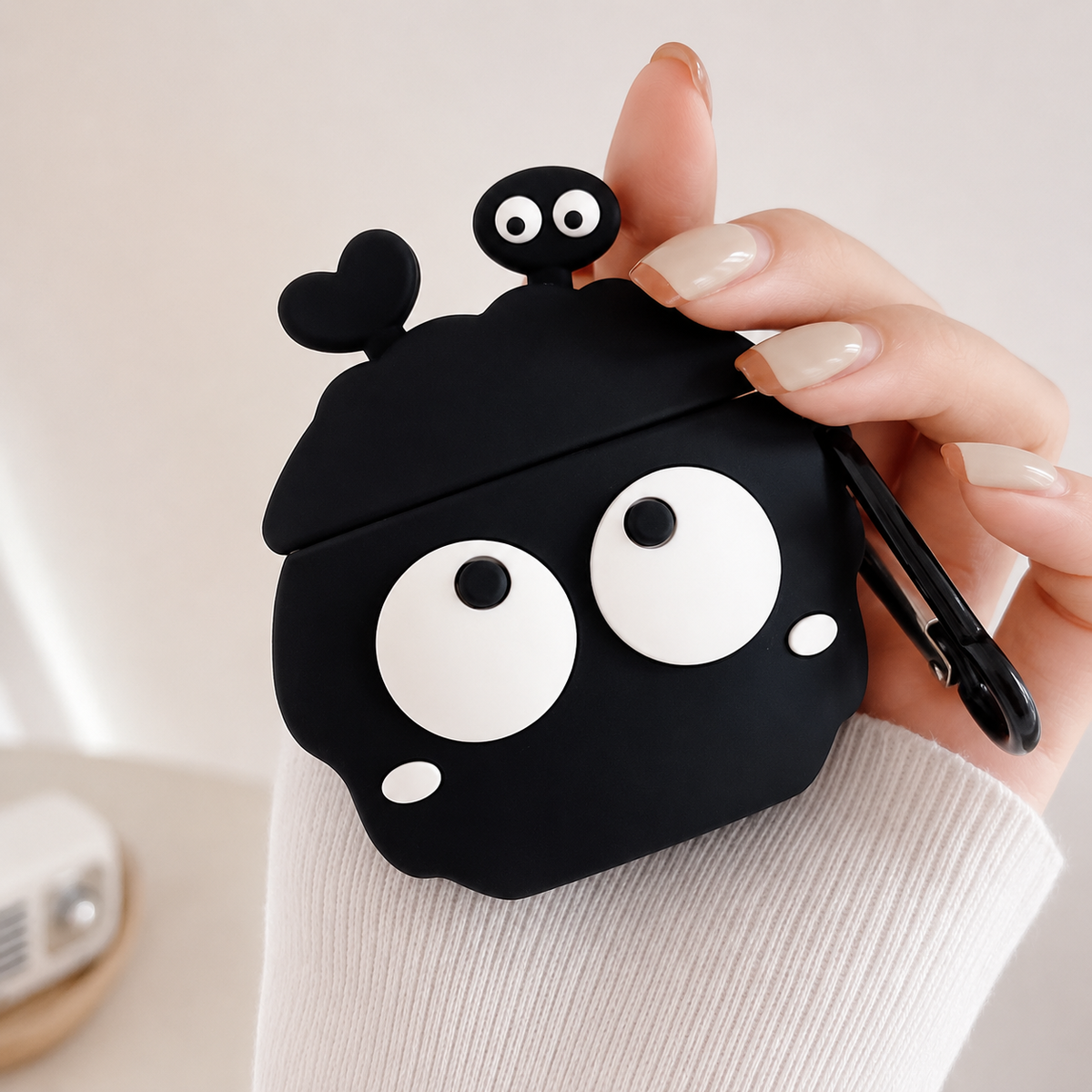 Buggy Eyes AirPod Case - detail shot