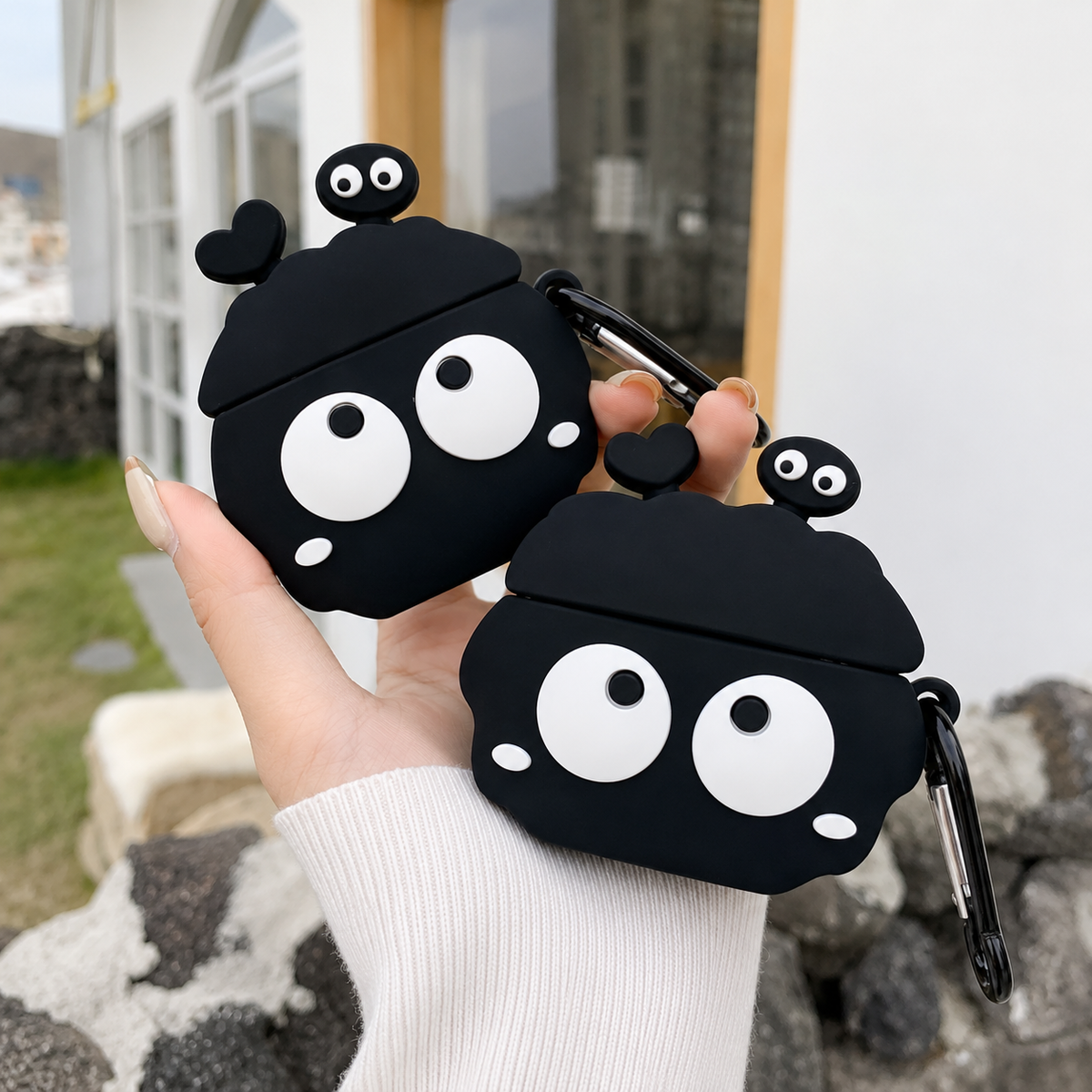 Buggy Eyes AirPod Case - styled shot