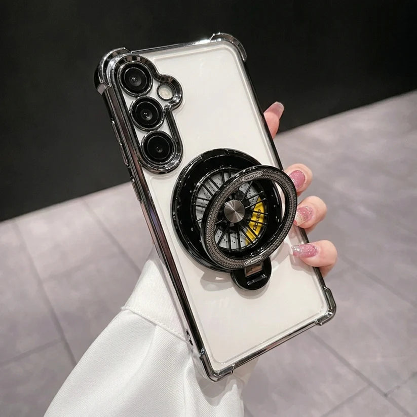Samsung S series case - silver