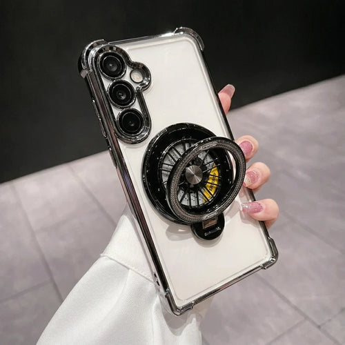 Samsung S series case - silver
