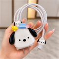 PawAura Adapter Kit - coiled cable and wall adapter