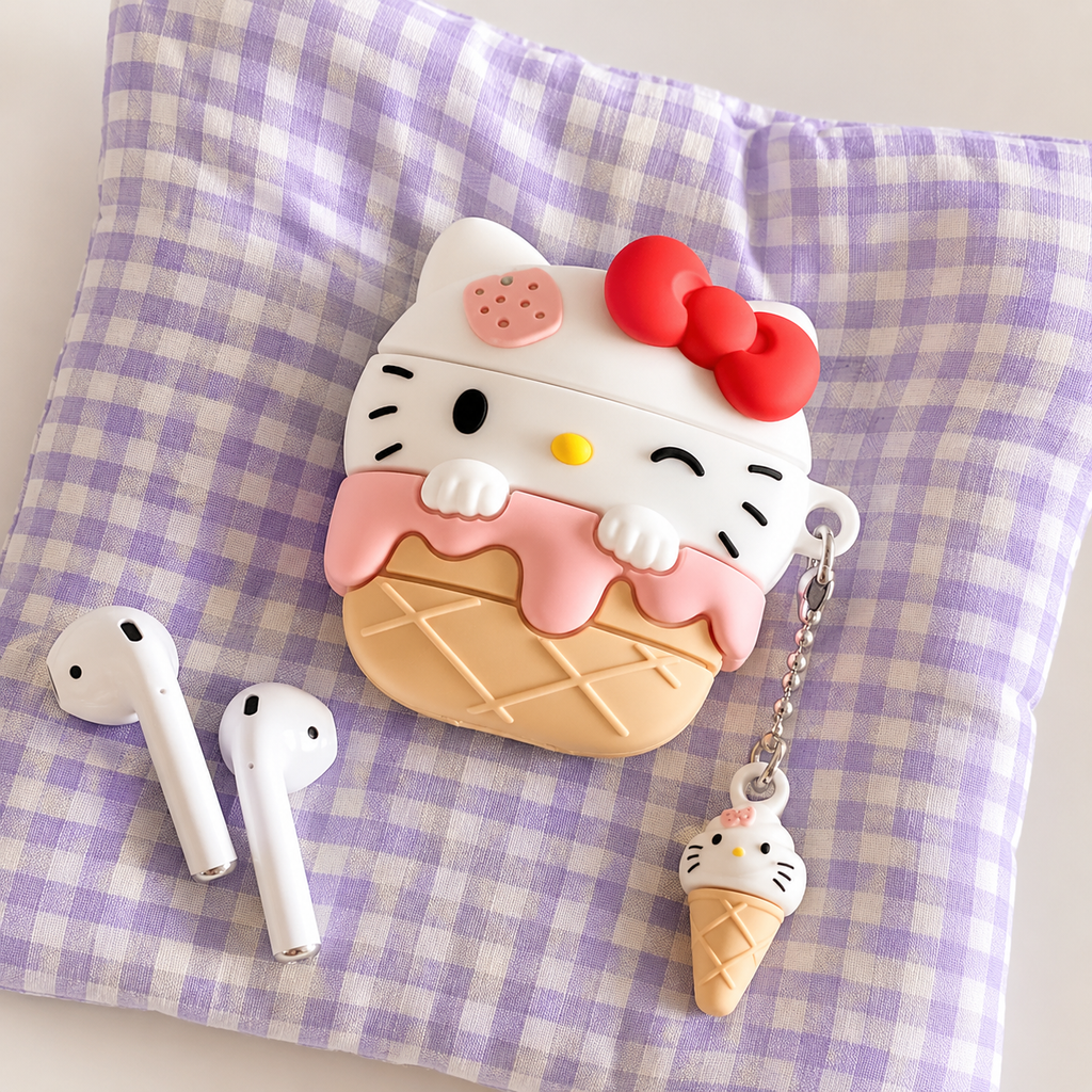Pink Sprinkle AirPod Case - styled shot