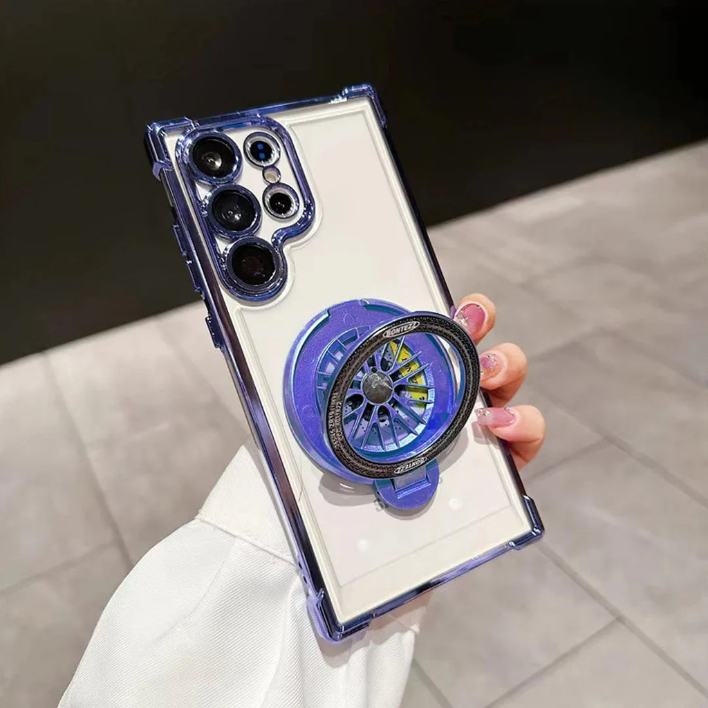 Samsung S series case - blue