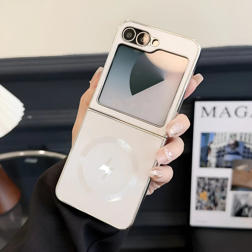 Samsung Flip case - white
