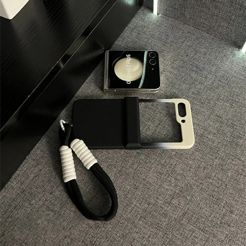 Luxury Gradient Flip case - front folded